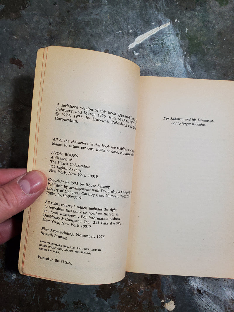 Sign Of The Unicorn - Roger Zelazny