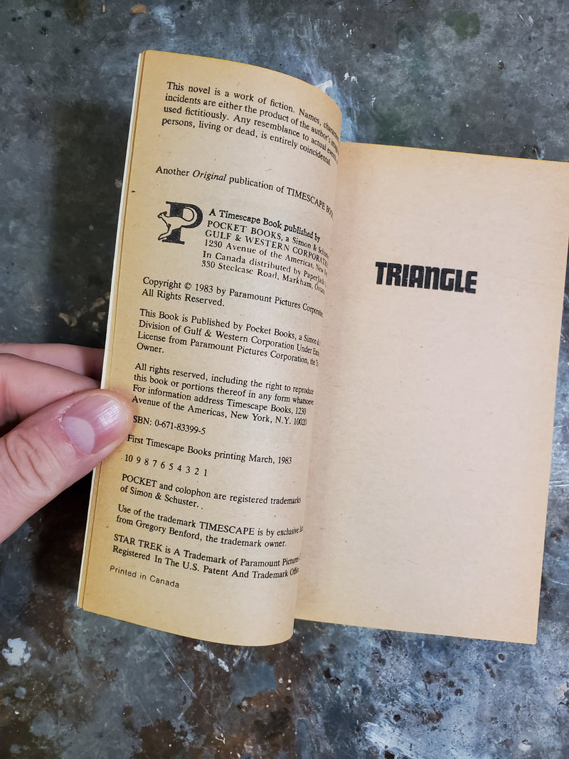 Star Trek: Triangle - Sondra Marshak & Myrna Culbreath