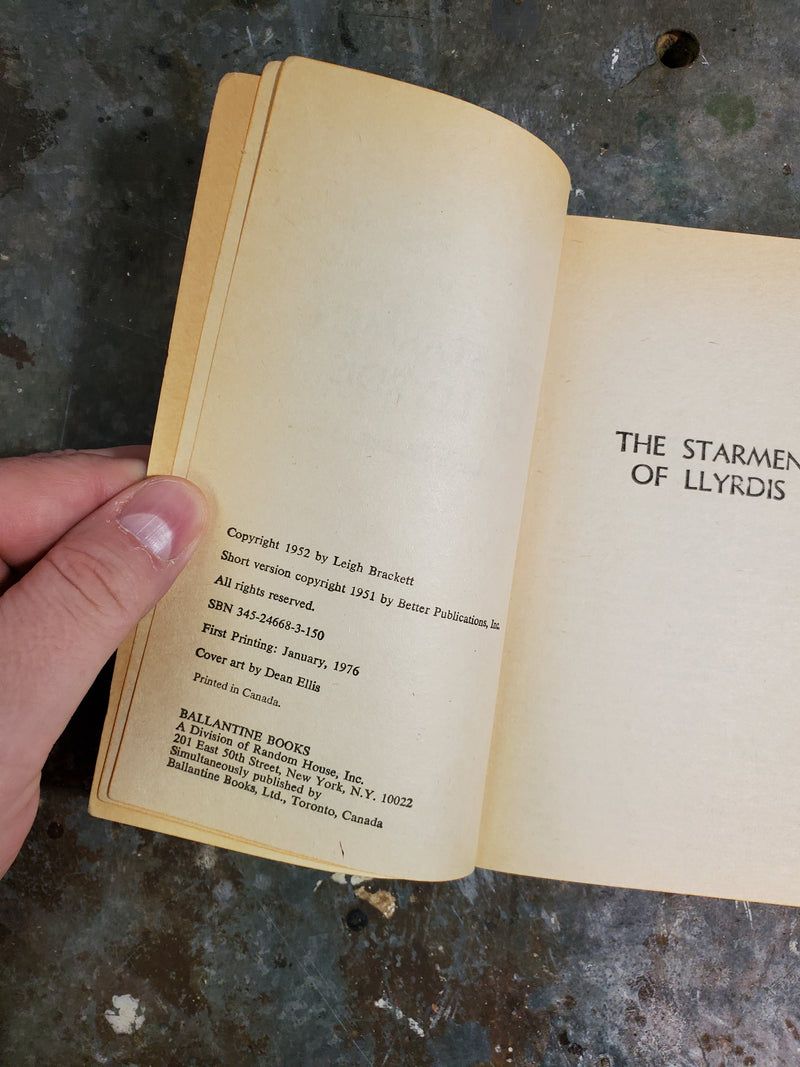 The Starmen Of Llyrdis - Leigh Brackett