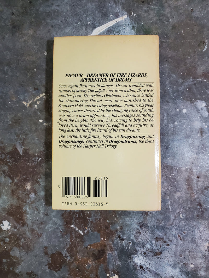 Dragondrums - Anne McCaffrey