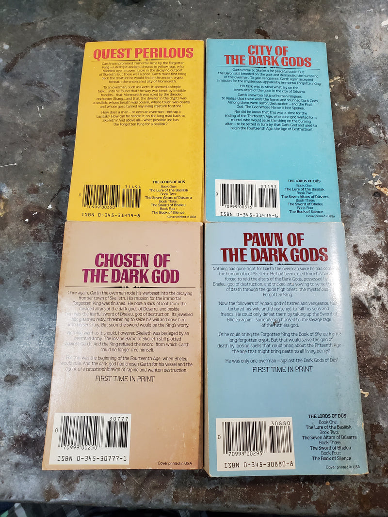 The Lords Of Dus Quartet - Lawrence Watt-Evans