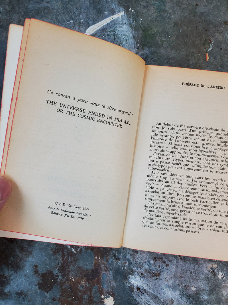 Rencontre Cosmique- A. E. van Vogt