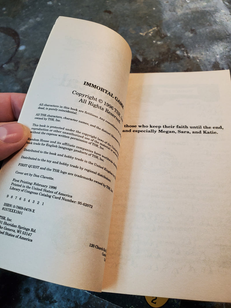 First Quest: Quest Triad Trilogy - Douglas Niles