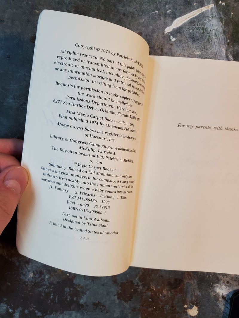 The Forgotten Beasts Of Eld - Patricia A. McKillip