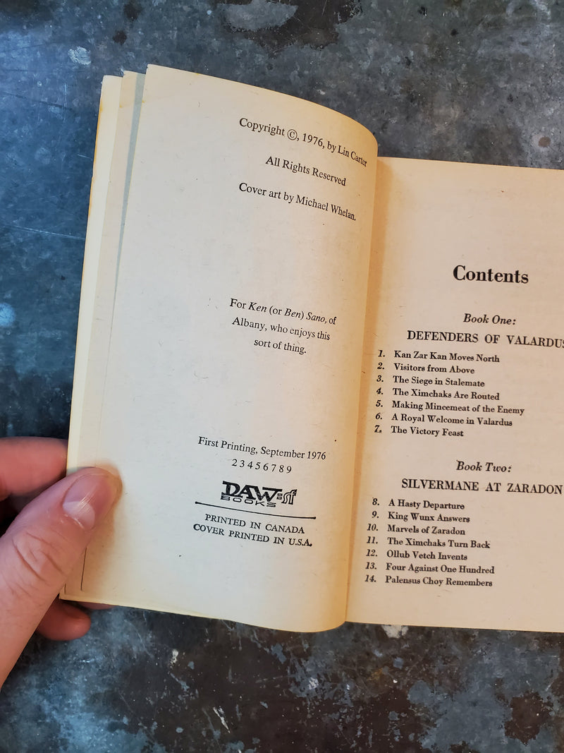 The Immortal Of World's End - Lin Carter