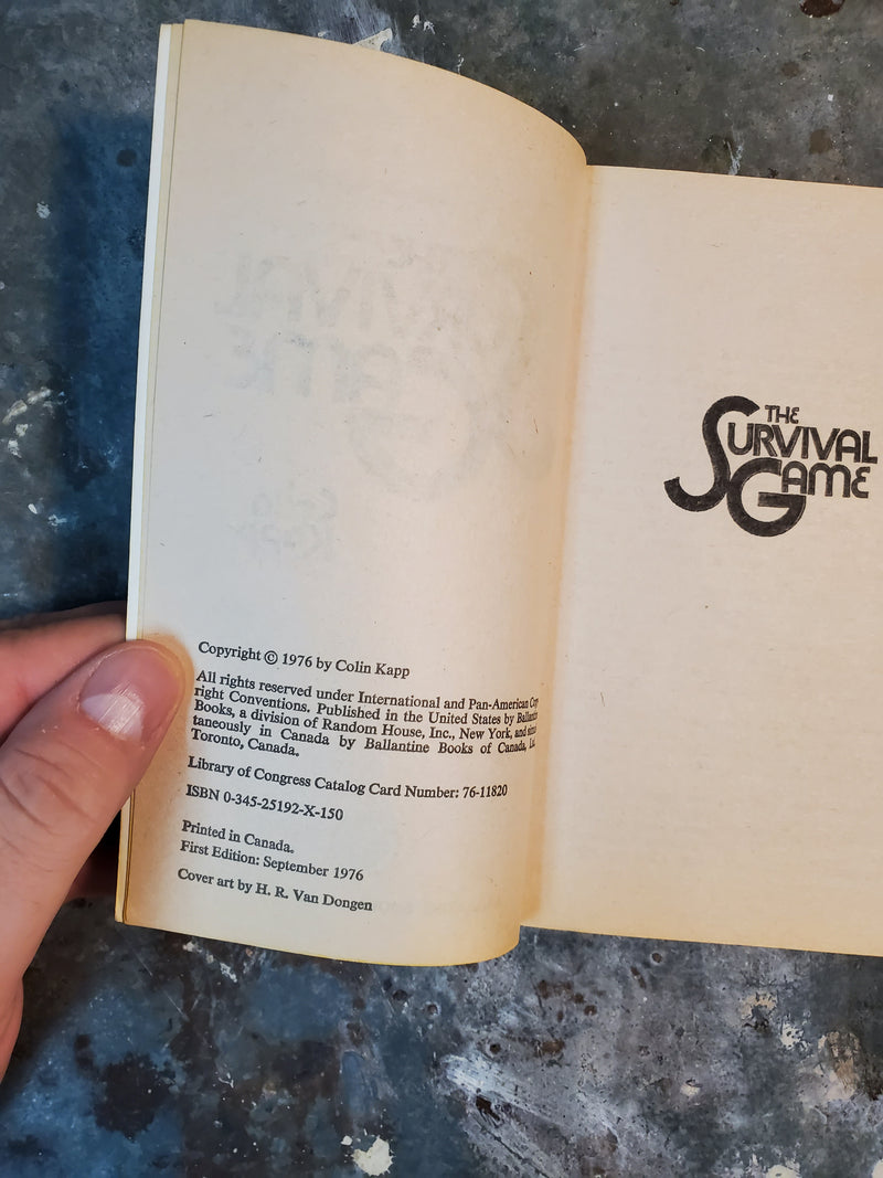 The Survival Game - Colin Kapp