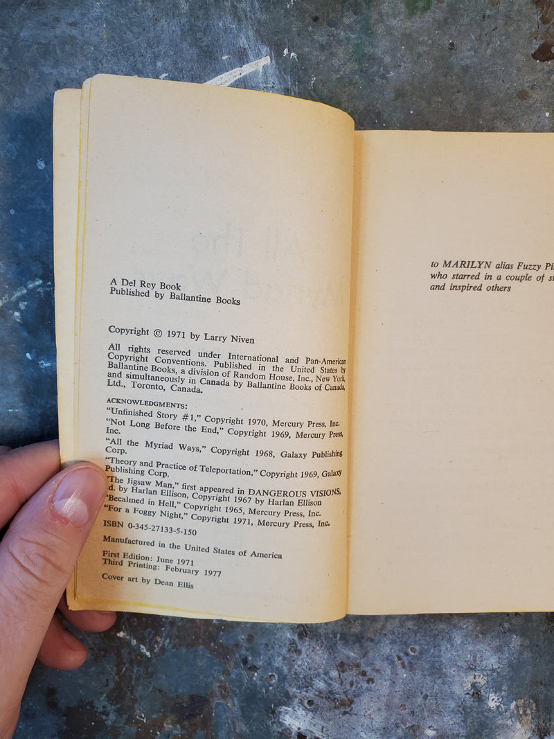 All The Myriad Ways - Larry Niven