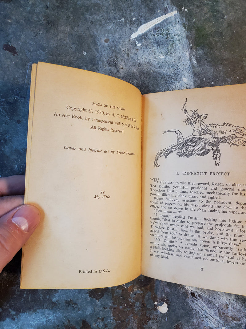 Maza Of The Moon - Otis Adelbert Kline