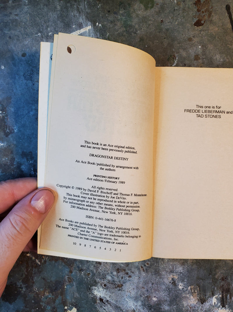 Dragonstar Destiny - David Bischoff & Thomas F. Monteleone