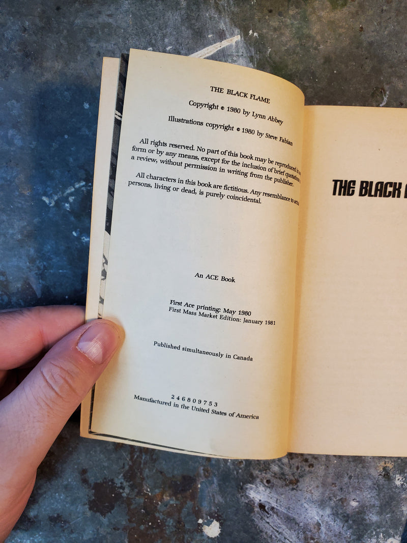 The Black Flame - Lynn Abbey
