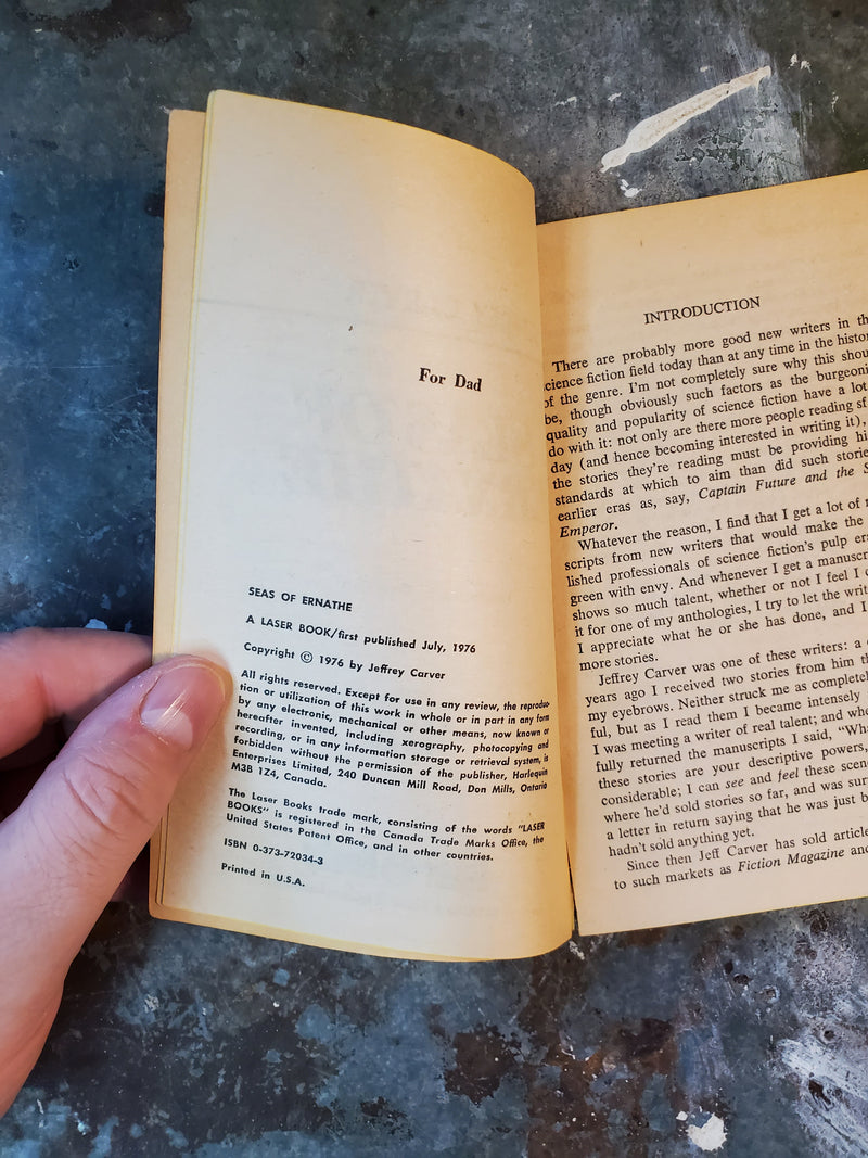 Seas Of Ernathe - Jeffrey Carver