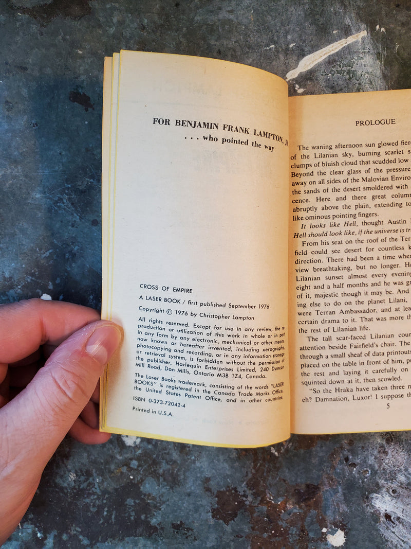 Cross Of Empire - Christopher Lampton