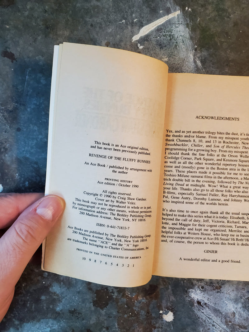 Revenge Of The Fluffy Bunnies - Craig Shaw Gardner