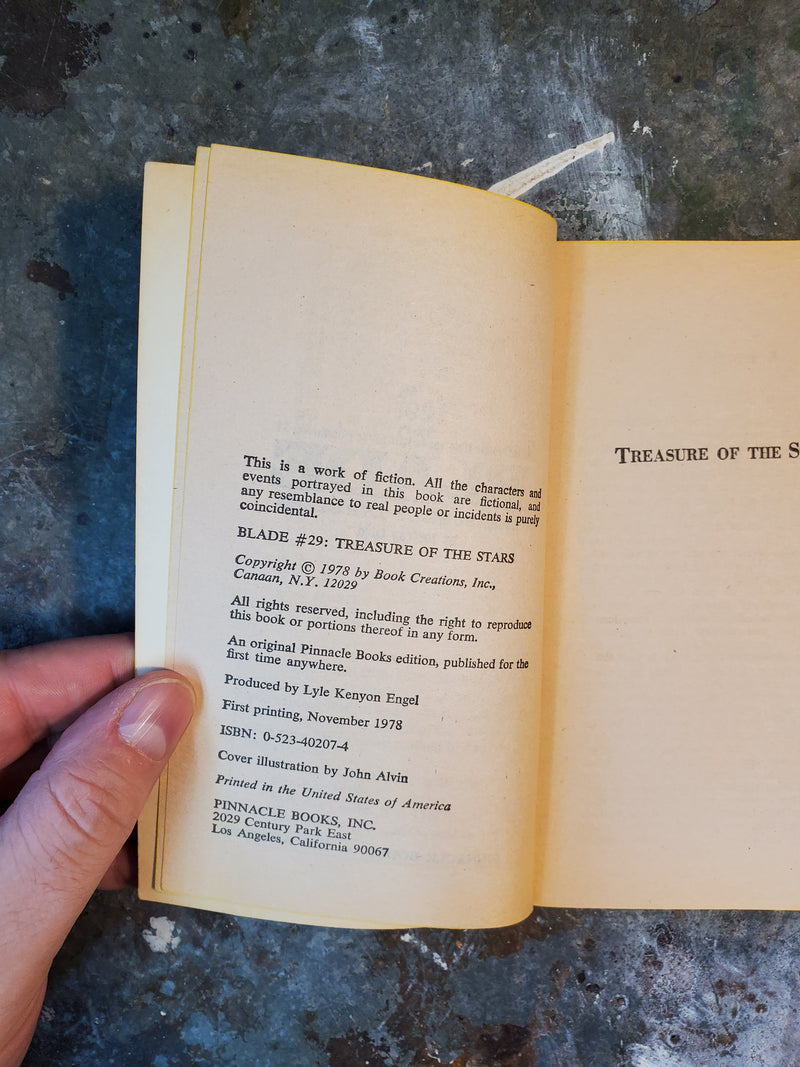 Richard Blade 29: Treasure Of The Stars - Jeffrey Lord