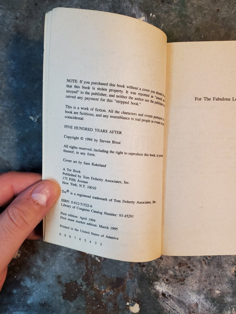 Five Hundred Years After - Steven Brust