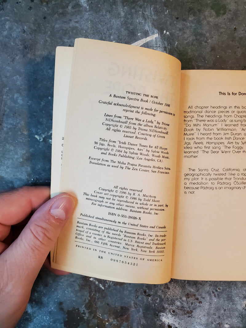 Twisting The Rope - R. A. MacAvoy