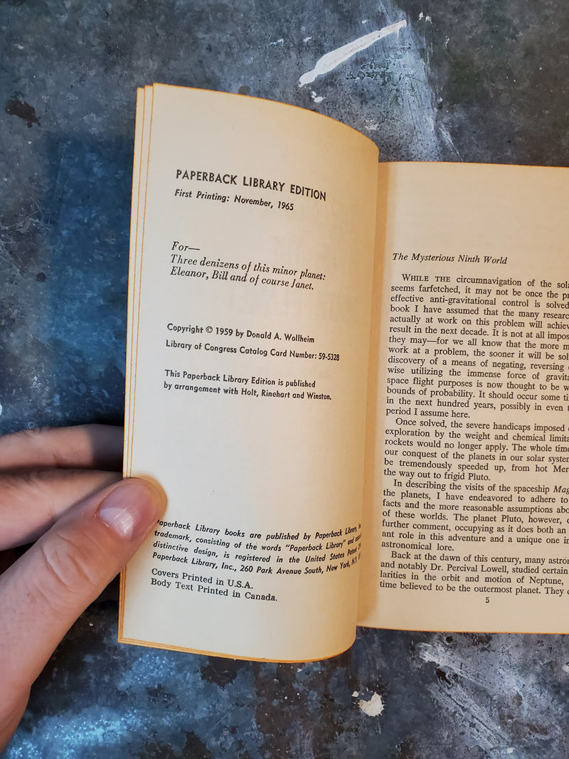 The Secret Of The Ninth Planet - Donald A. Wollheim