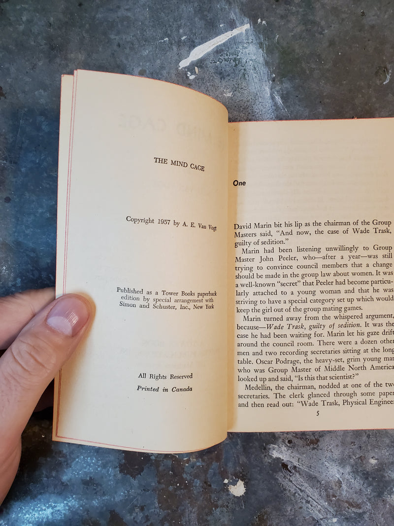 The Mind Cage - A. E. van Vogt