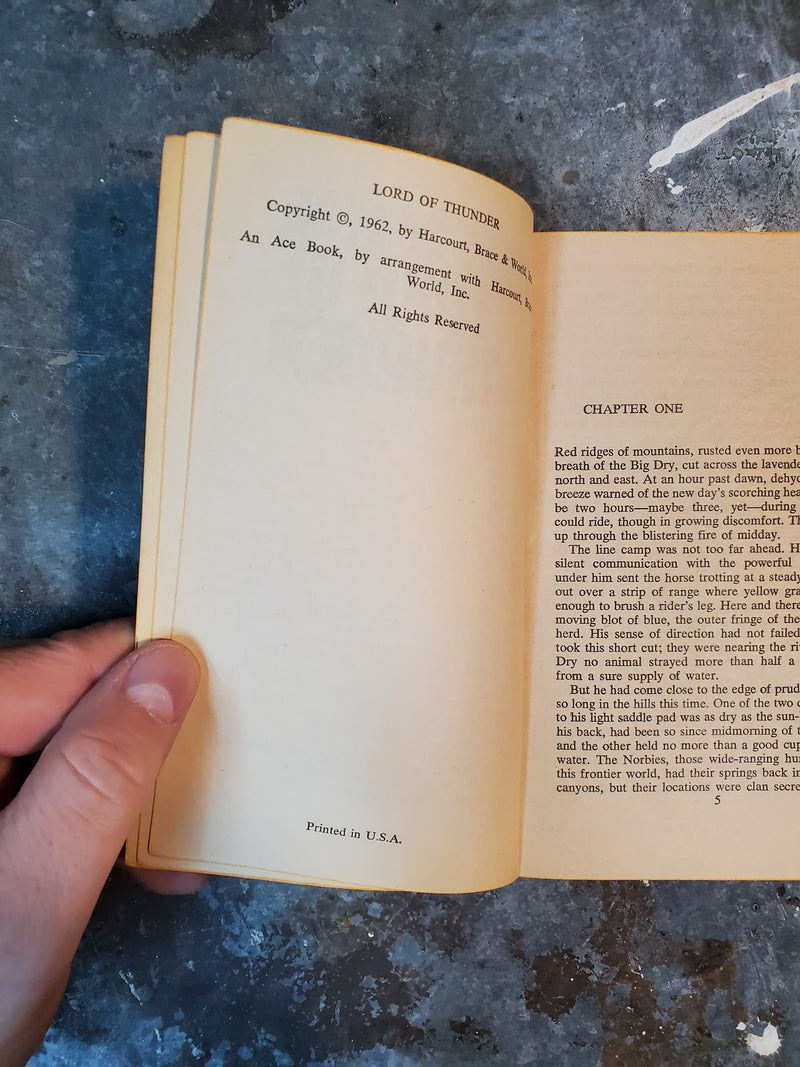 Lord Of Thunder - Andre Norton