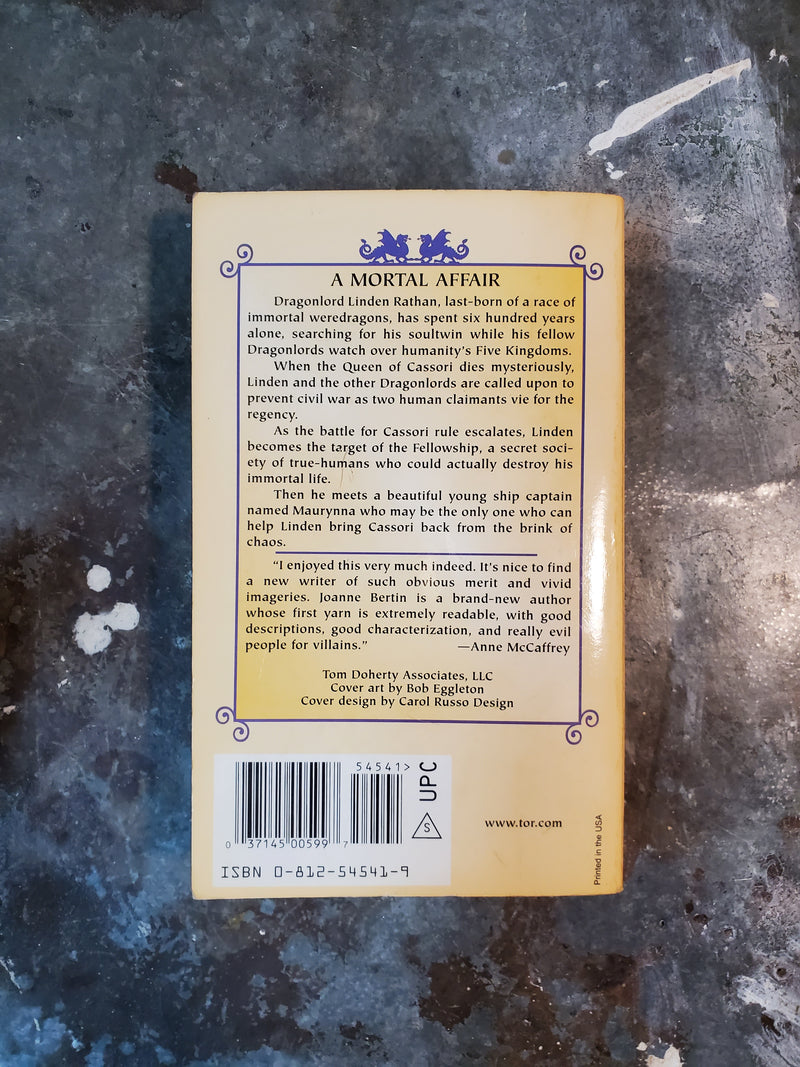 The Last Dragonlord - Joanne Bertin