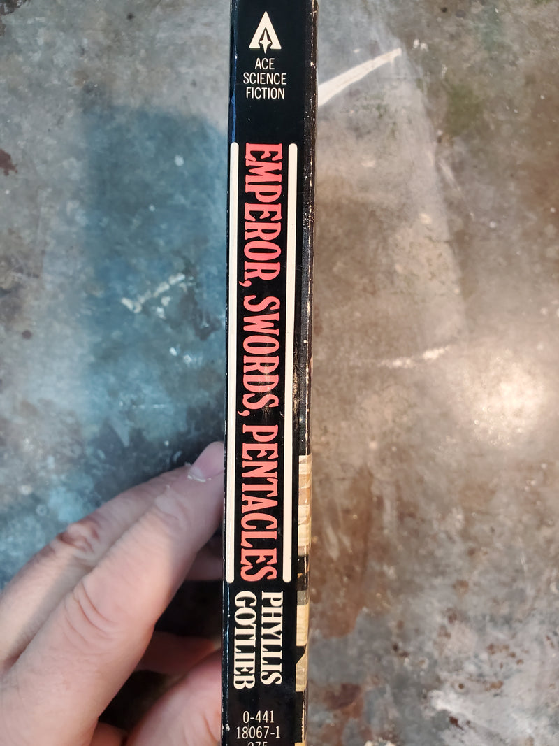 Emperor, Swords, Pentacles - Phyllis Gotlieb