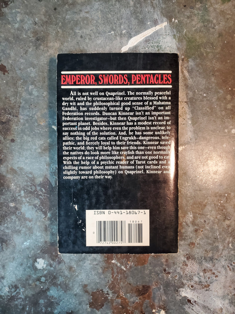 Emperor, Swords, Pentacles - Phyllis Gotlieb
