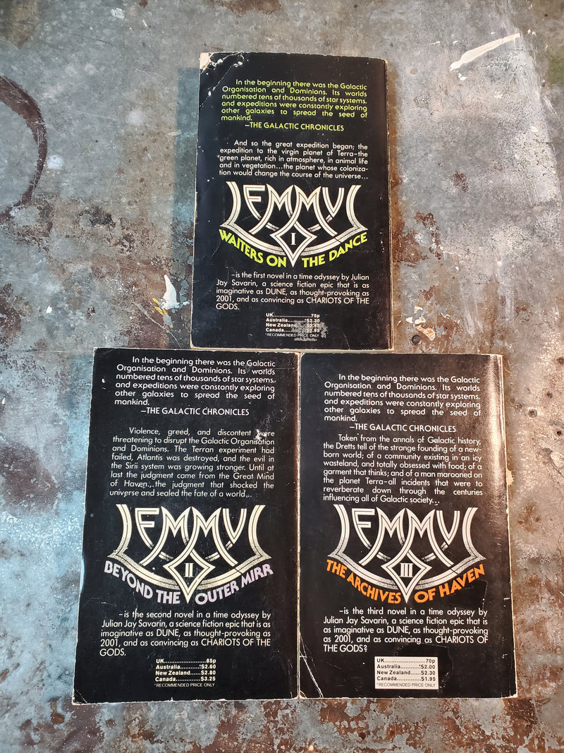 His Lemmus: A Time Trilogy (set only) - Julian Jay Savarin