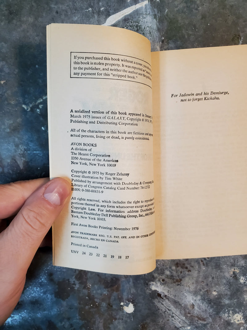Sign Of The Unicorn - Roger Zelazny