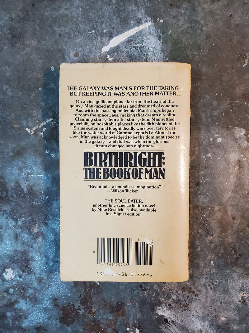 Birthright: The Book Of Man - Mike Resnick