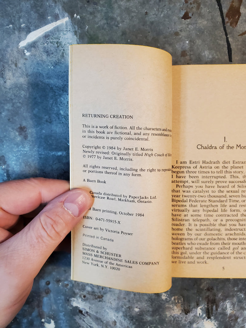 Returning Creation - Janet Morris