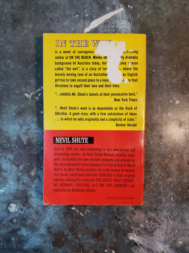 In The Wet - Nevil Shute