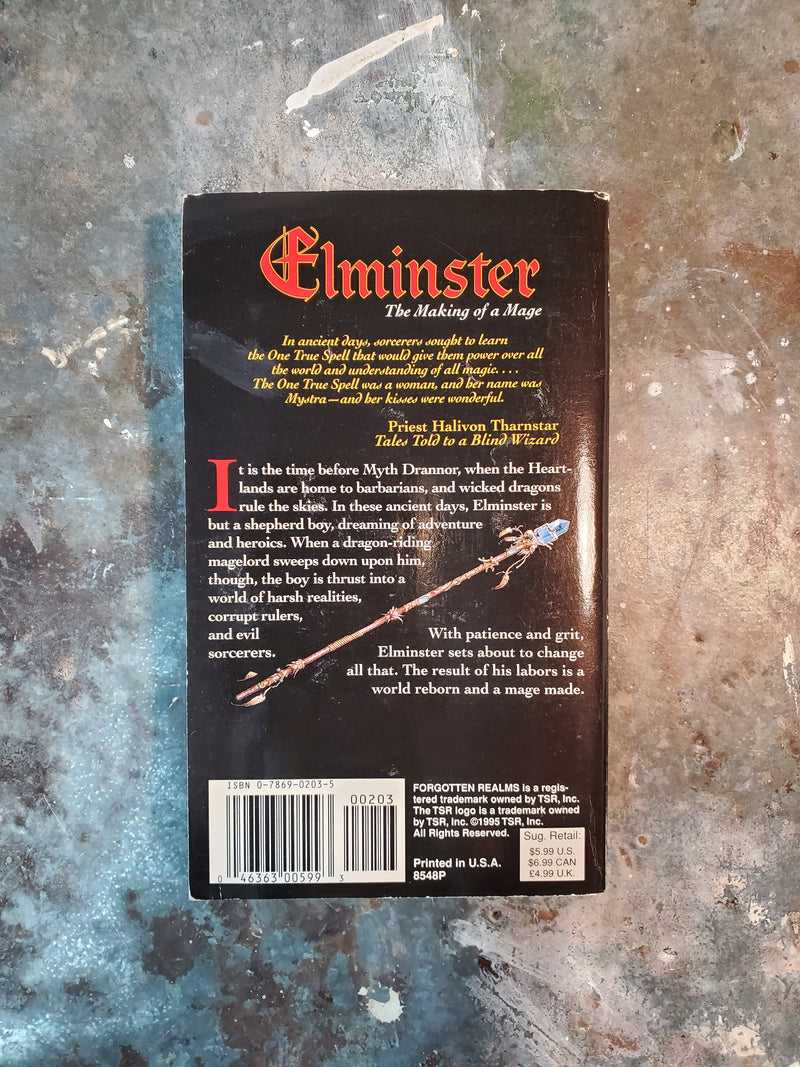Forgotten Realms: Elminster The Making Of A Mage - Ed Greenwood