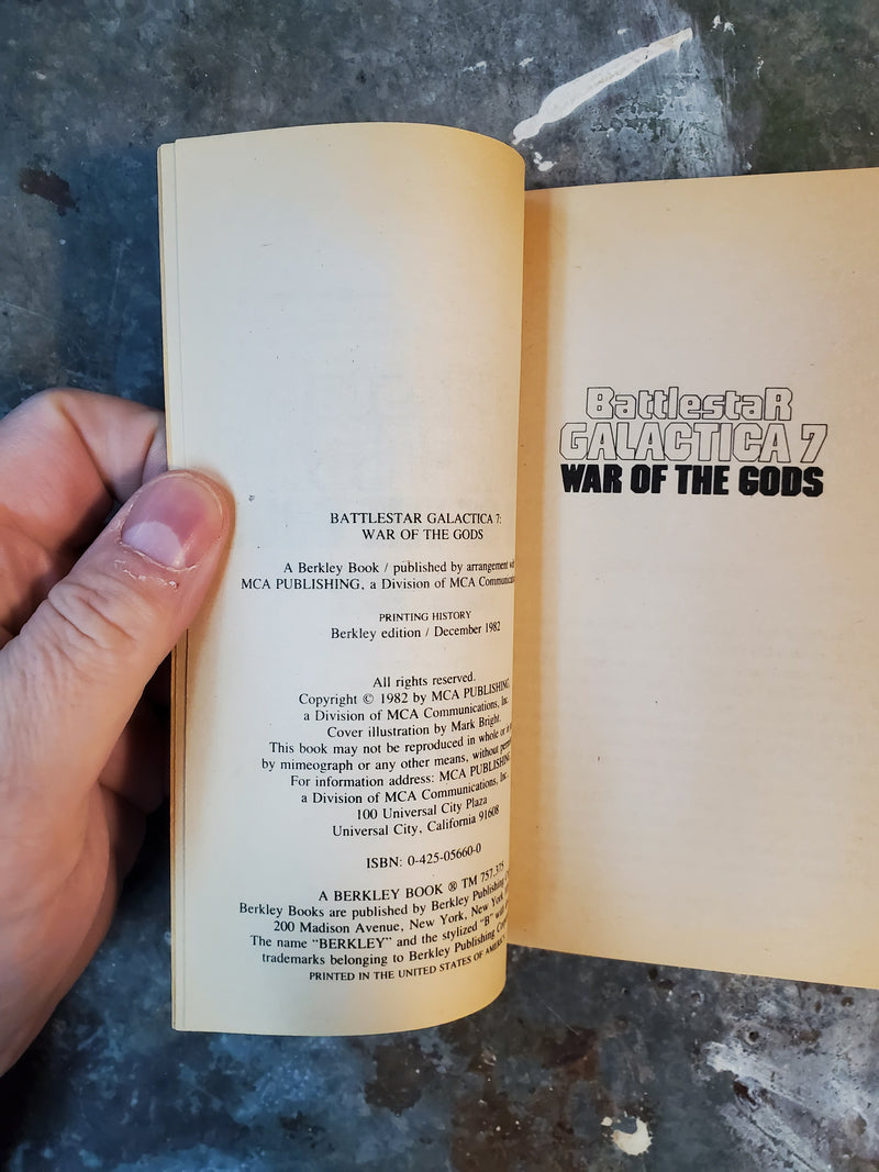 Battlestar Galactica 7: War Of The Gods - Glen A. Larson & Nicholas Yermakov