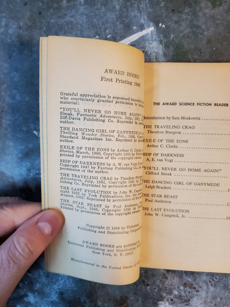 Award Science Fiction Reader - Aiden H. Norton (editor)