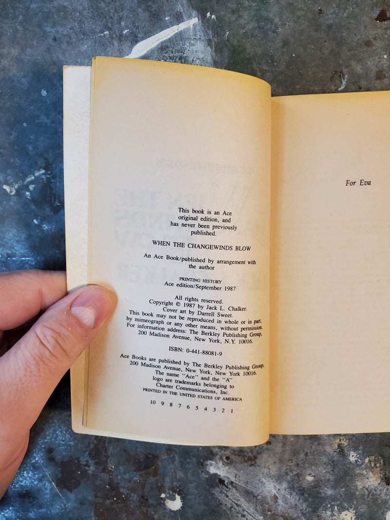 When The Changewinds Blow - Jack L. Chalker