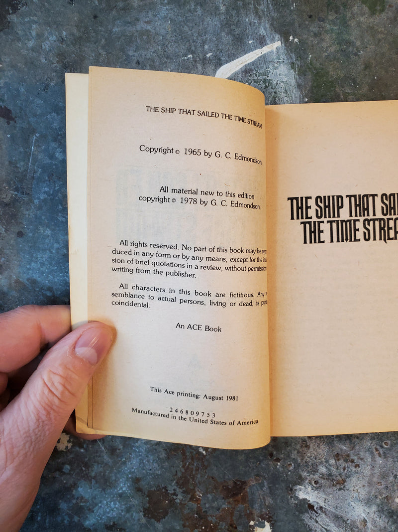 The Ship That Sailed The Timestream - G. C. Edmondson