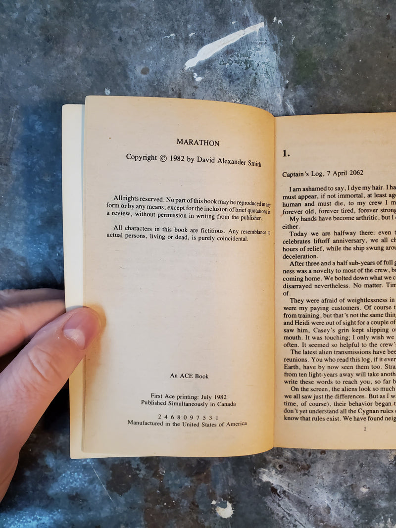 Marathon - D. Alexander Smith