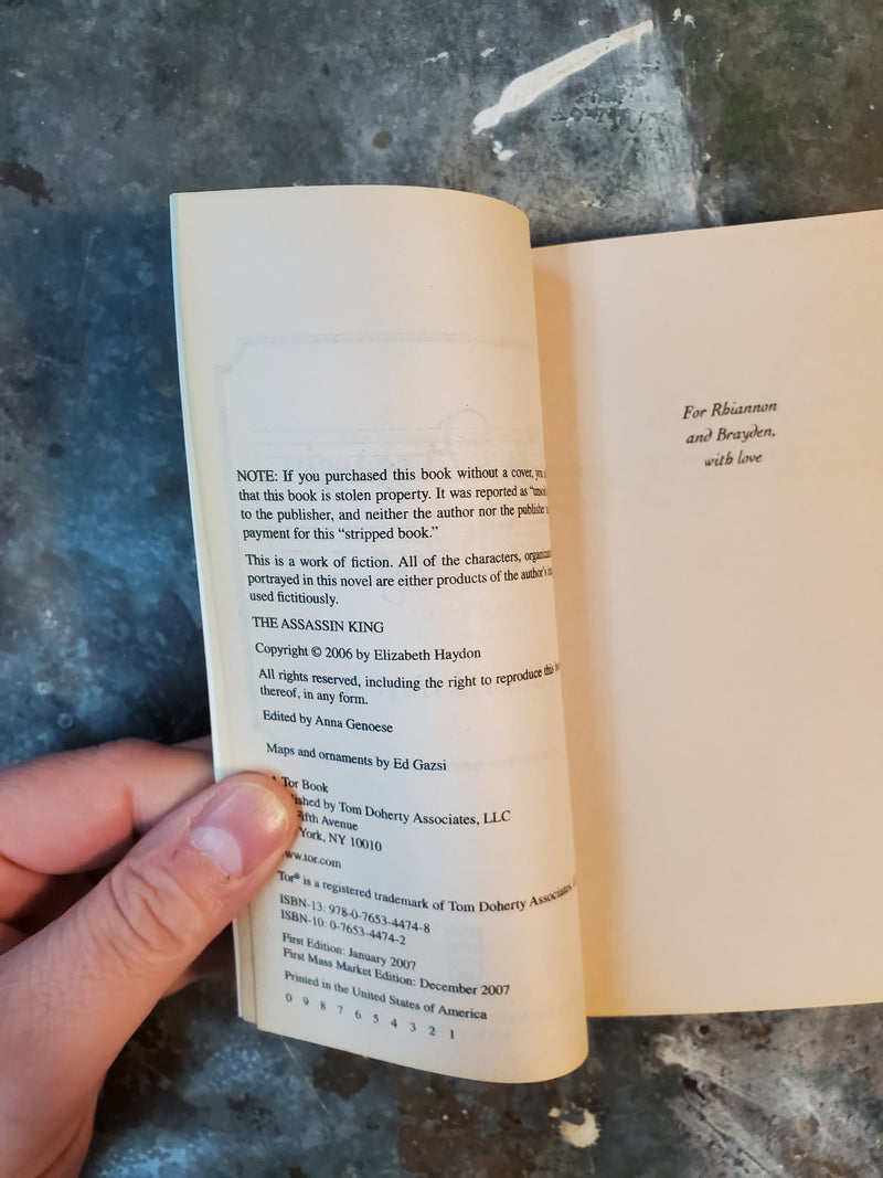 The Assassin King - Elizabeth Haydon