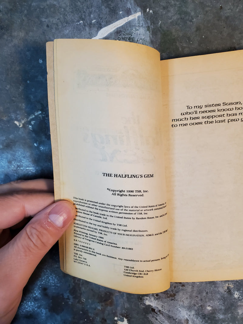 Forgotten Realms The Icewind Dale Trilogy Book Three: The Halfling's Gem - R. A. Salvatore