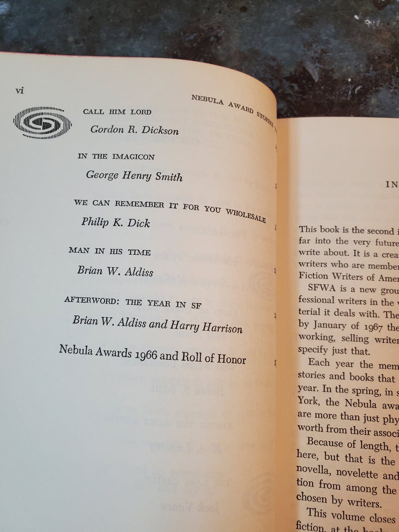 Nebula Award Stories Two - Brian W. Aldiss & Harry Harrison (editors)
