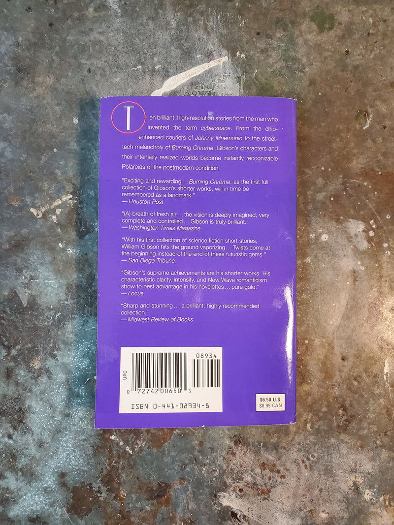Burning Chrome - WIlliam Gibson