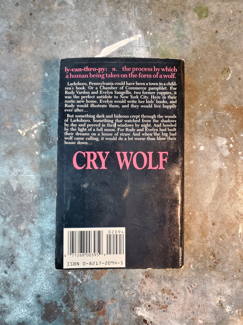 Cry Wolf - Alan B. Chronister