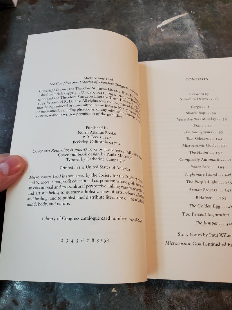 The Complete Stories Of Theodore Sturgeon Volume II: Microcosmic God - Theodore Sturgeon