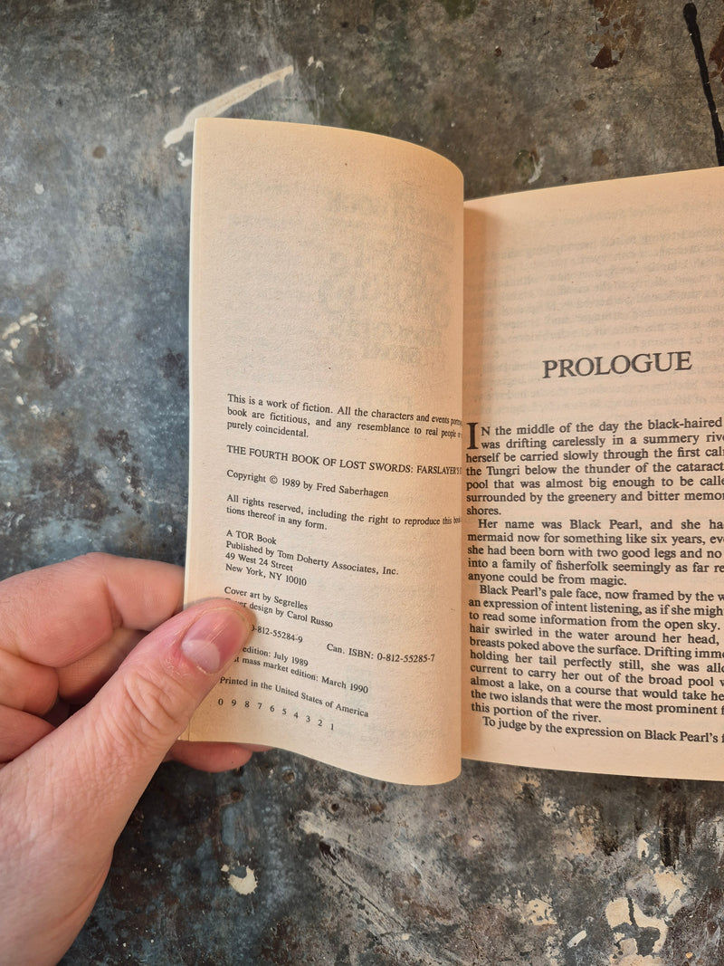 The Fourth Book Of Lost Swords: Farslayer's Story - Fred Saberhagen