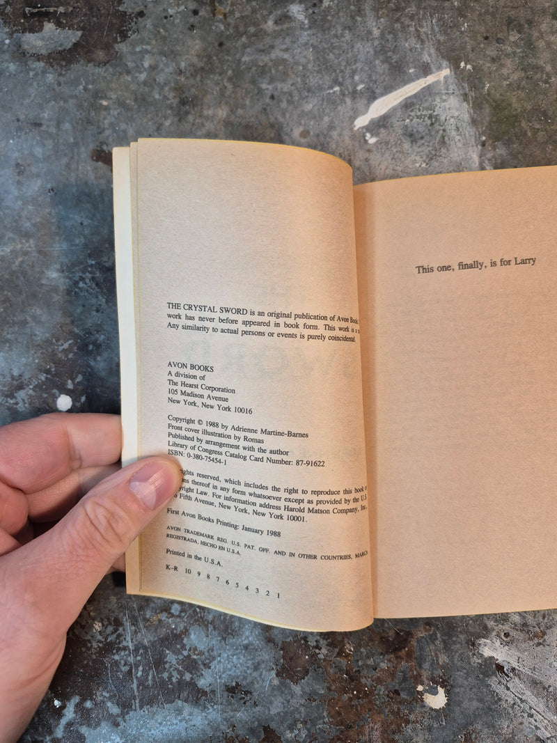 The Crystal Sword - Adrienne Martine-Barnes
