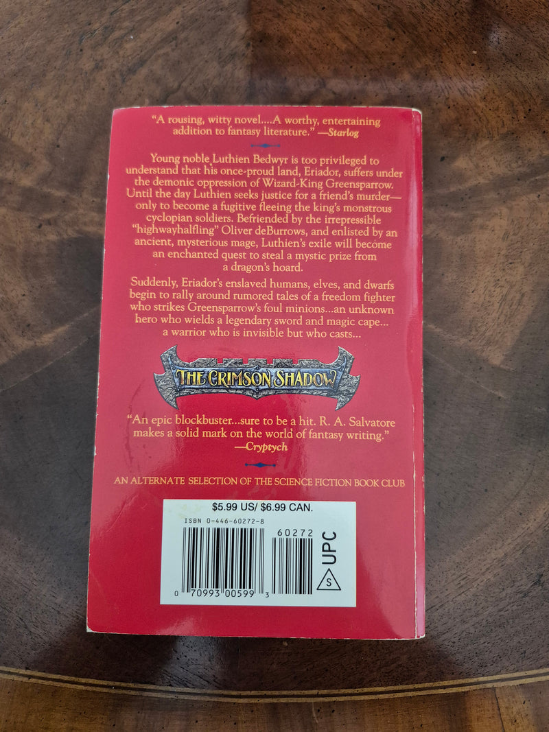 The Crimson Shadow: The Sword Of Bedwyr - R. A. Salvatore