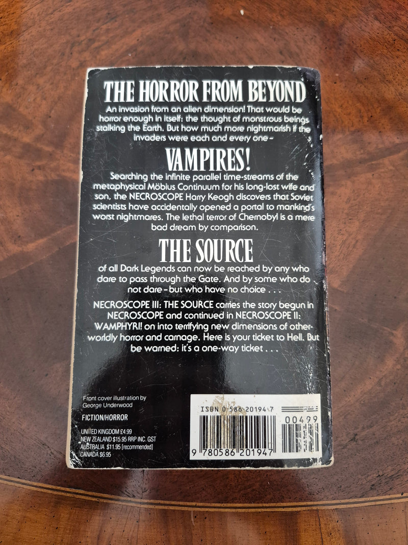 Necroscope III: The Source - Brian Lumley