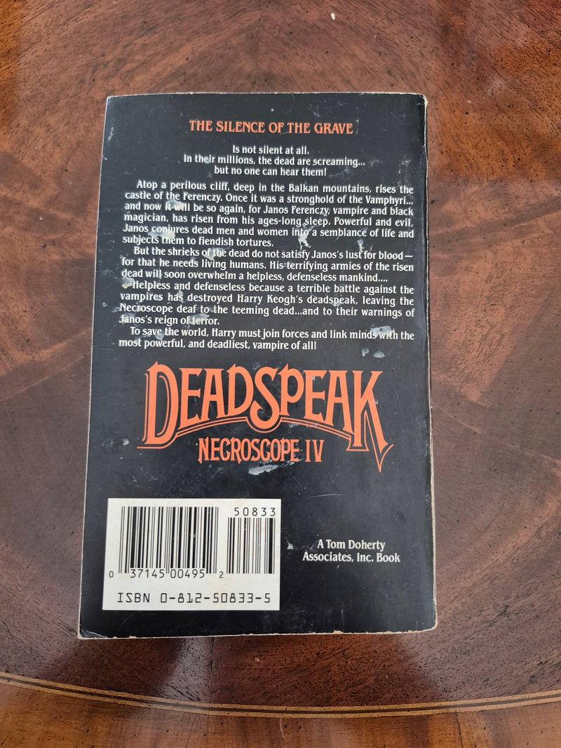 Necroscope IV: Deadspeak - Brian Lumley