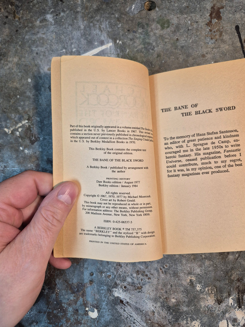 The Bane Of The Black Sword: The Elric Saga Book Five - Michael Moorcock
