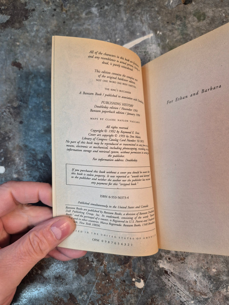 The King's Buccaneer - Raymond E. Feist